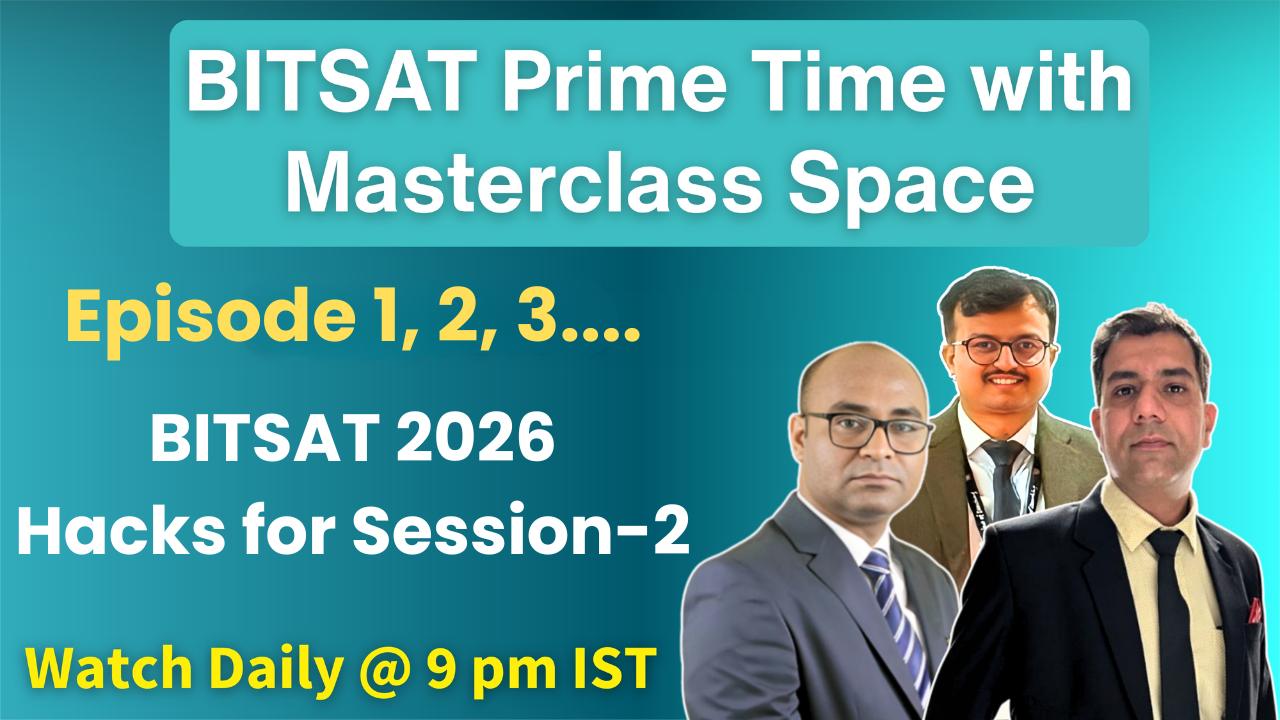 BITSAT Prime Time Videos